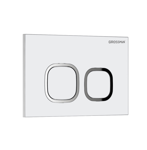 Клавиша смыва Grossman Cosmo 700.K31.02.000.000 белый глянцевый